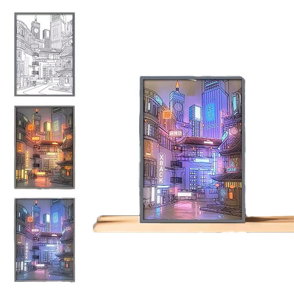 Cityscape Night Light