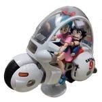 Futuristic Capsule Motorcycle