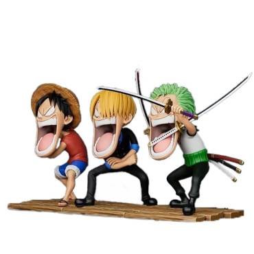 One Piece Hungry Trio Figure Set