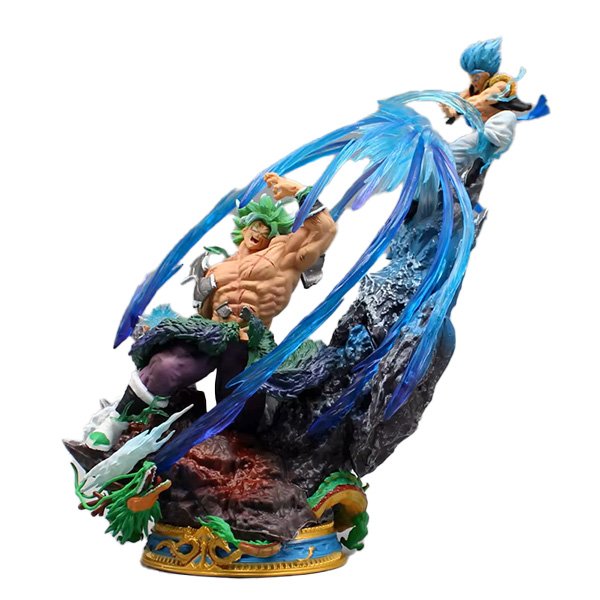 anime battle statue