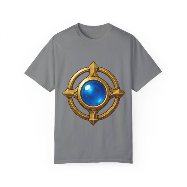 Grey Front Tee