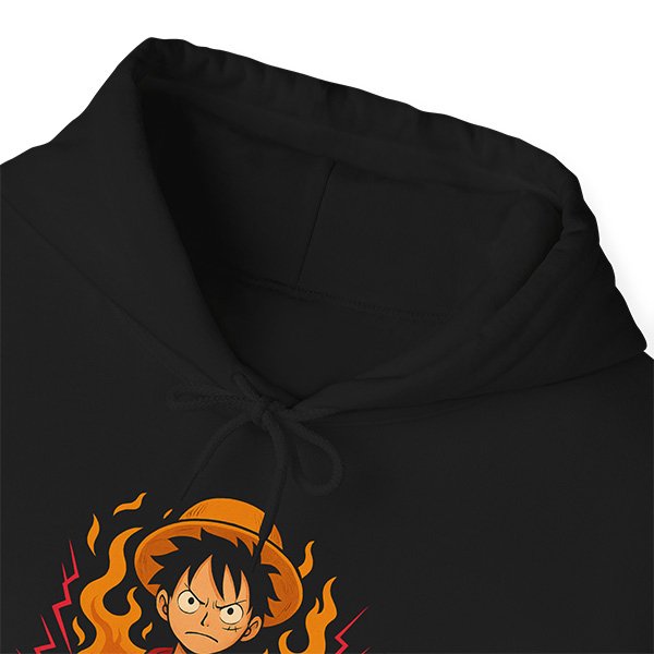 Black Front Collar Closeup