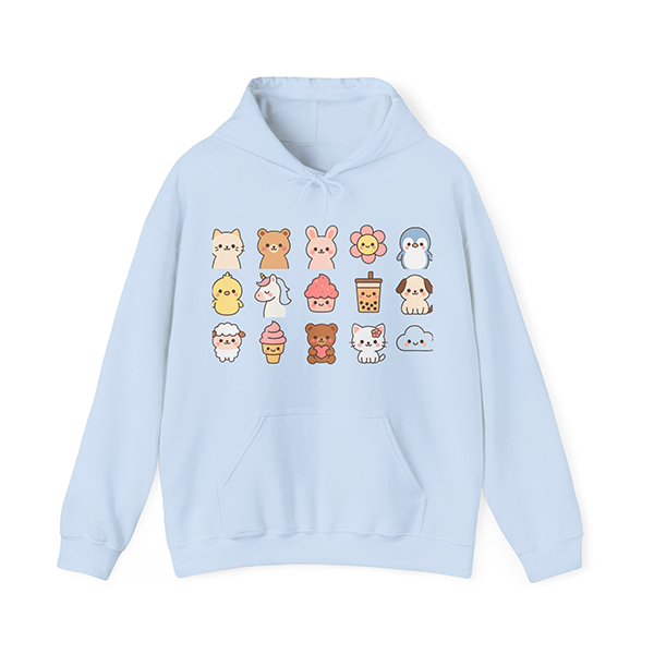Kawaii Character Hoodie