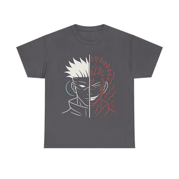 charcoal front Tee