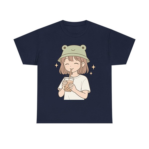 bubble tea anime shirt