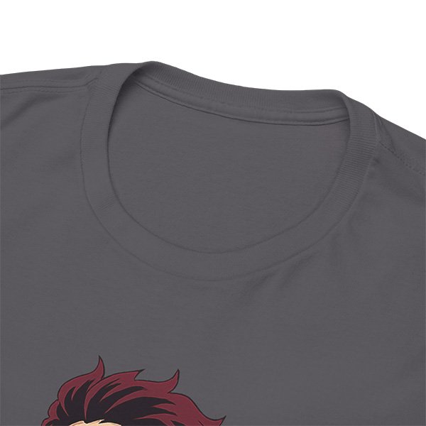 Charcoal Front Collar Closeup